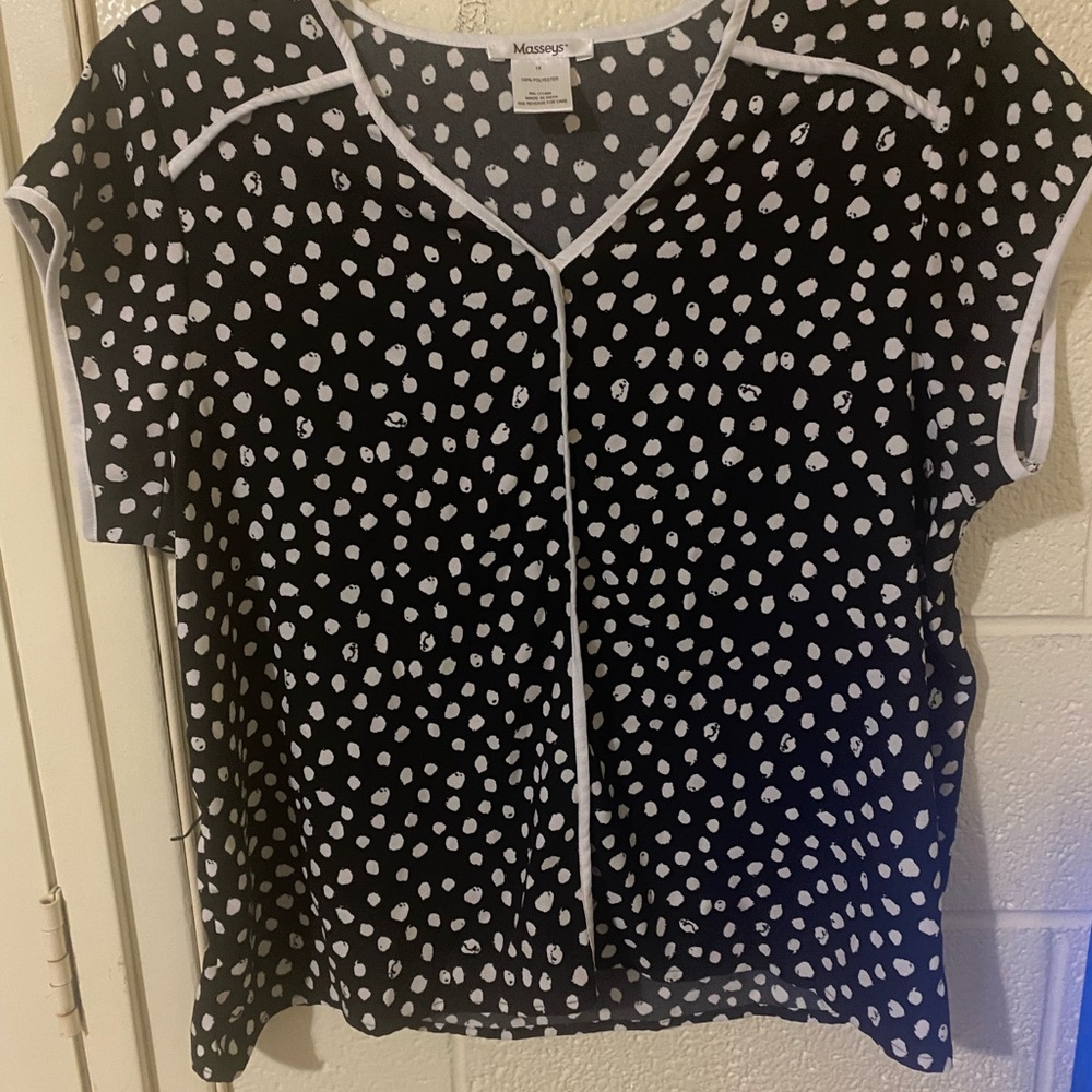 Massey polka dot two piece set